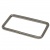 Рамка металлическая прямоугольная, 40 х 15 мм- тём.никель - купить в Элисте. Цена: 4.60 руб.