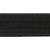 Резинка 25 мм Тканая, 13,75 гр/п.м, (бобина 25 +/-0,5 м) - черная  - купить в Элисте. Цена: 11.67 руб.