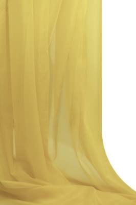 Портьерный капрон 12-0826, 47 гр/м2, шир.300см, цвет св.жёлтый - купить в Элисте. Цена 137.27 руб.