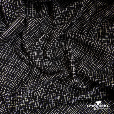 Ткань костюмная "Гарсия" 80% P, 18% R, 2% S, 335 г/м2, шир.150 см, Цвет черный - купить в Элисте. Цена 669.66 руб.