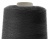 Швейные нитки (армированные) 28S/2, нам. 2 500 м, цвет чёрный - купить в Элисте. Цена: 139.91 руб.