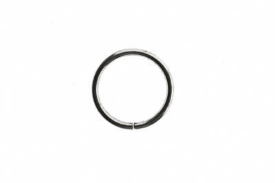 Кольцо металлическое d-15 мм, цв.-никель - купить в Элисте. Цена: 2.48 руб.