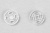 Кнопки пришивные пластиковые 11,5 мм, блистер 24шт, цв.-прозрачные - купить в Элисте. Цена: 59.44 руб.