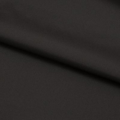 Курточная ткань Дюэл Middle (дюспо), WR PU Milky, Black/Чёрный 80г/м2, шир. 150 см - купить в Элисте. Цена 123.45 руб.