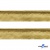 Кант атласный 136, шир. 12 мм (в упак. 65,8 м), цвет золото - купить в Элисте. Цена: 433.08 руб.