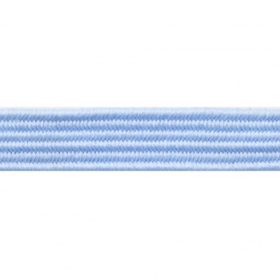 Резиновые нити с текстильным покрытием, шир. 6 мм ( упак.30 м/уп), цв.- 108-голубой - купить в Элисте. Цена: 155.22 руб.