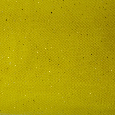 Сетка Глиттер, 24 г/м2, шир.145 см., желтый - купить в Элисте. Цена 117.24 руб.